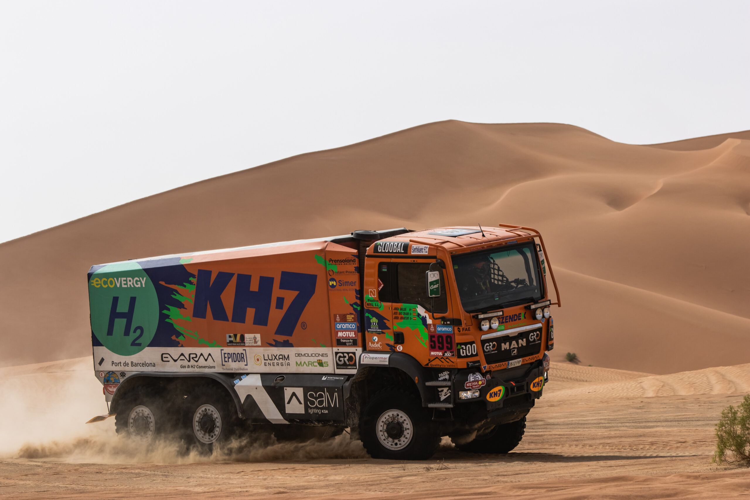 KH7 ECOVERGY Pre Dakar 2024 8 scaled | Salvi Lighting Barcelona