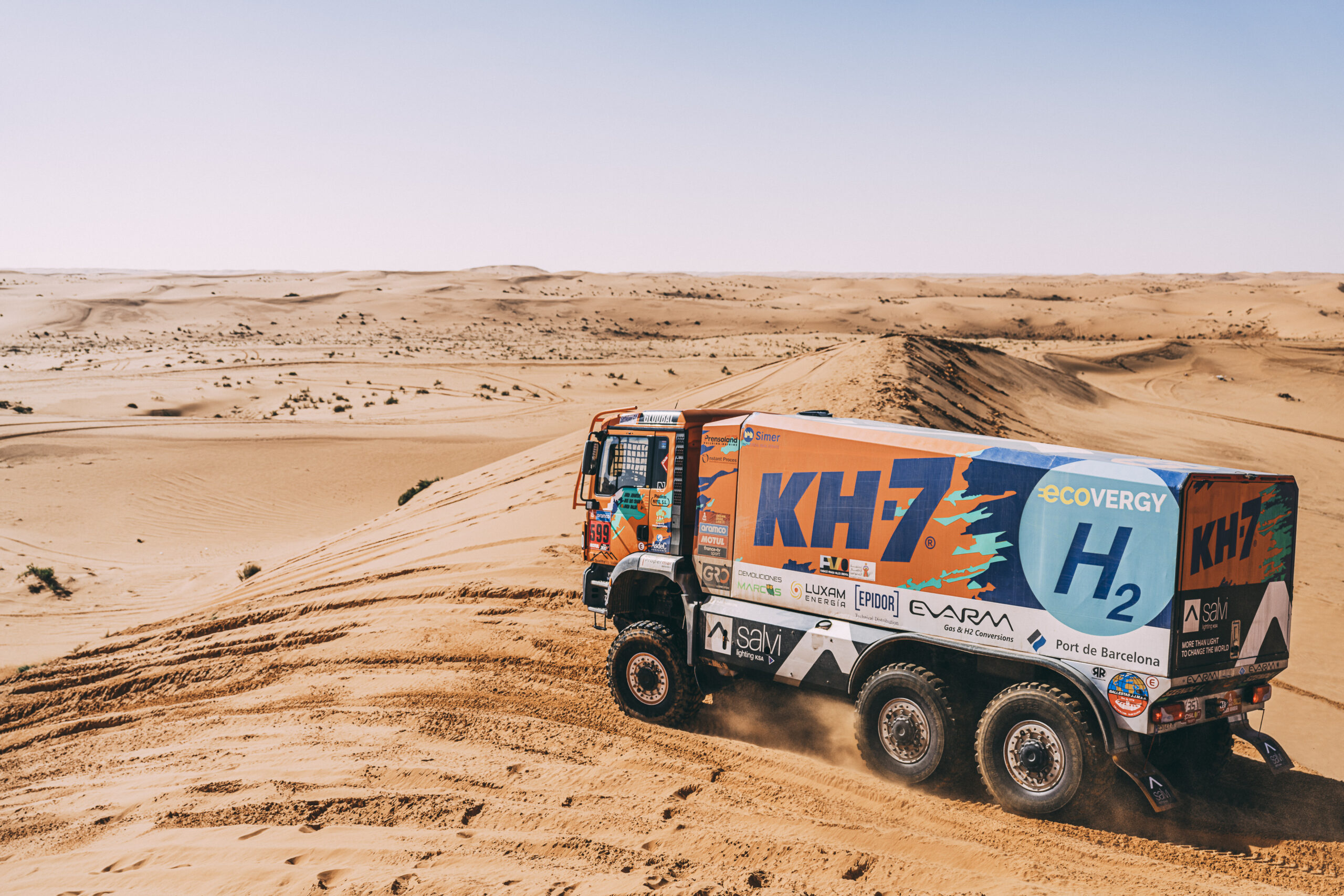 KH7 ECOVERGY Pre Dakar 2024 9 scaled | Salvi Lighting Barcelona