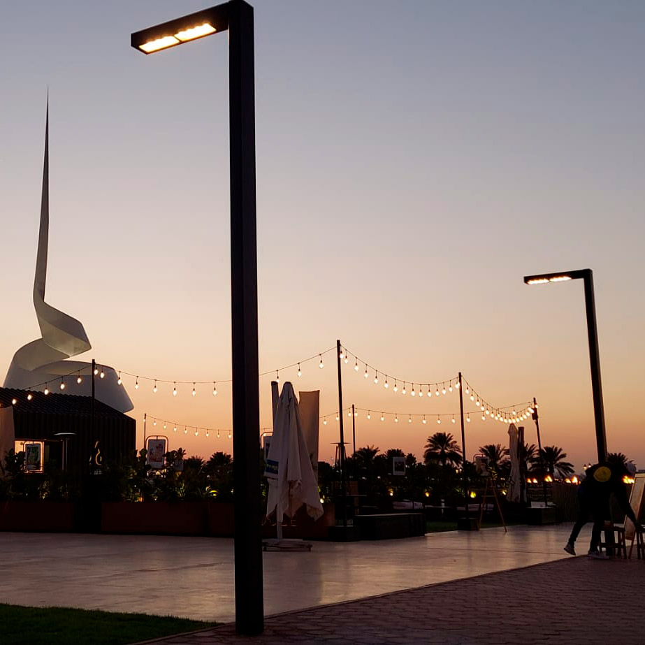 Sharjah featured photo flit v2 | Salvi Lighting Barcelona